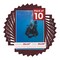 Dark Red Suede Mat Board for 28x40 Frames - Fits 26x36 Photos